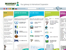 Tablet Screenshot of mandint.org